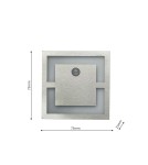 Oświetlenie stopni schodowych - Eko-Light QUADRO Barwa Neutralna 4000K 12V z czujnikiem ruchu EKS1497 - product 2
