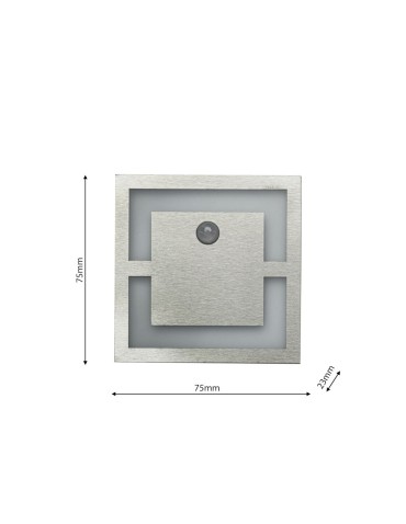Eko-Light QUADRO Barwa Neutralna 4000K 12V z czujnikiem ruchu EKS1497 - produkt 2