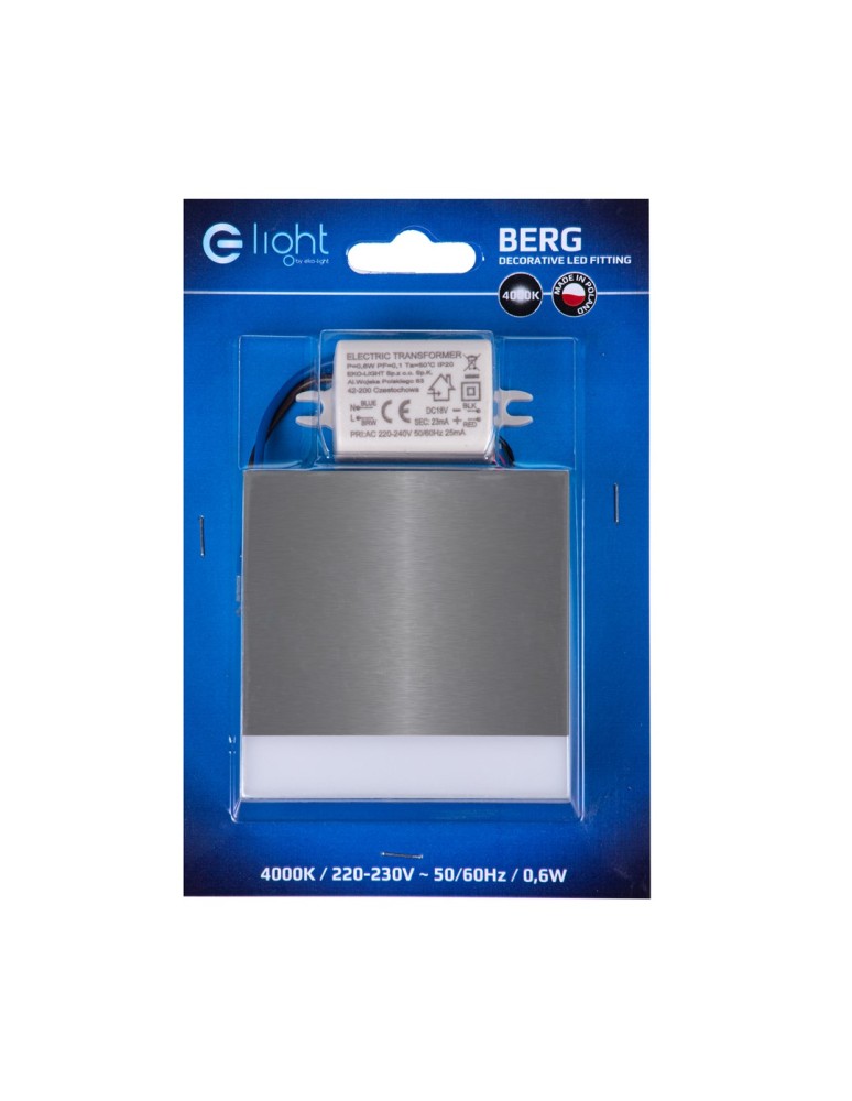 Eko-Light BERG Barwa Neutralna 4000K EKS0407 Eko-Light BERG Barwa Neutralna 4000K EKS0407