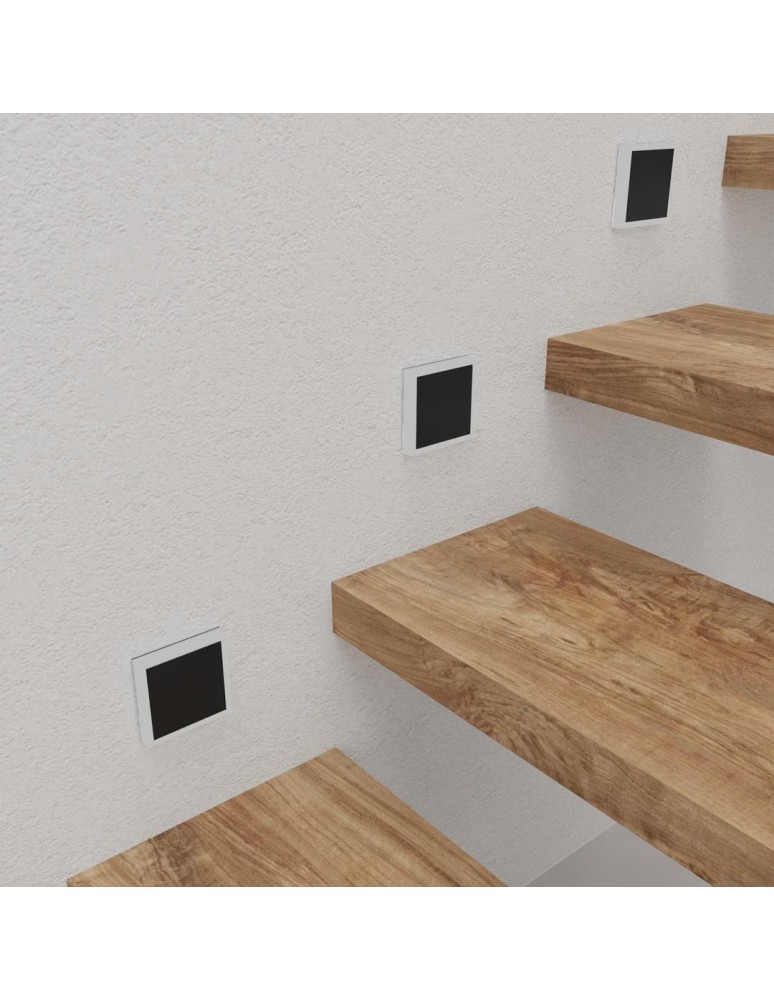 Oświetlenie stopni schodowych - Eko-Light EVO BLACK Barwa Ciepła 3000K EKS681 - product kolory-swiatla.pl 2