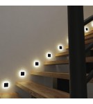 Oświetlenie stopni schodowych - Eko-Light EVO BLACK Barwa Ciepła 3000K EKS681 - product 3