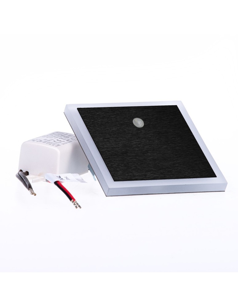 Oświetlenie stopni schodowych - Eko-Light EVO BLACK Barwa Ciepła 3000K 12V z czujnikiem ruchu EKS6898 - product kolory-swiatla.pl 2