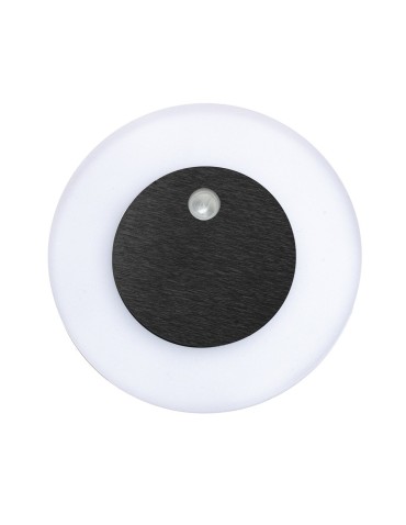 Eko-Light OTI BLACK Barwa Neutralna 4000K 12V z czujnikiem ruchu EKS6901