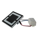 Oświetlenie stopni schodowych - Eko-Light QUADRO BLACK Barwa Ciepła 3000K EKS6906 - product 2