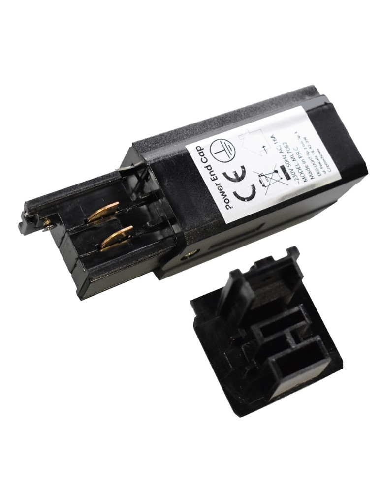 Eko-Light Zasilanie Prowadnicy Track Light Czarny 3-obwodowy ML7082