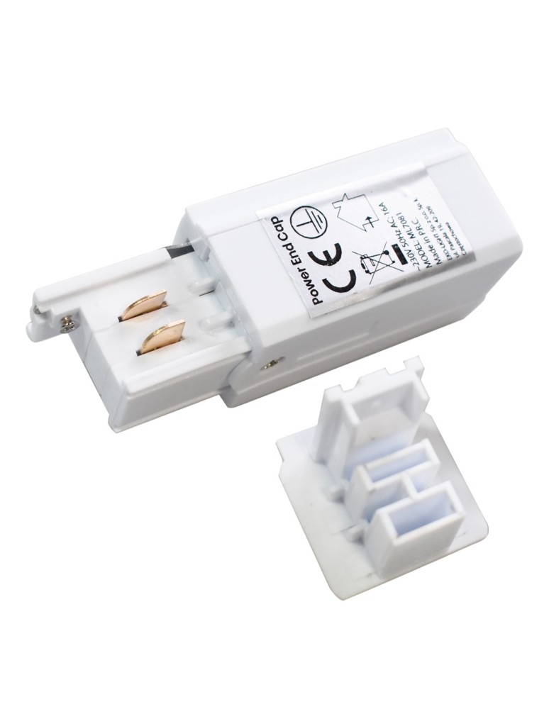 Eko-Light Zasilanie Prowadnicy Track Light Biały 3-obwodowy ML7081 Eko-Light Zasilanie Prowadnicy Track Light Biały 3-obwodowy ML7081