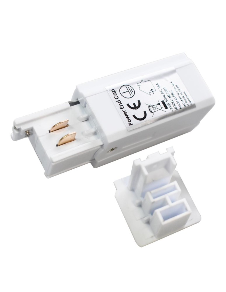 Eko-Light Zasilanie Prowadnicy Track Light Biały 3-obwodowy ML7081 Eko-Light Zasilanie Prowadnicy Track Light Biały 3-obwodowy ML7081