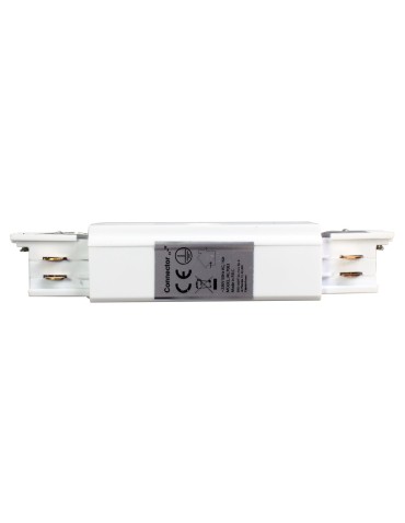 Eko-Light Łącznik Lampy Track Light Biały 3-obwodowy Typ: Prosty ML7083