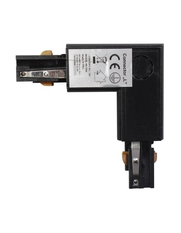 Eko-Light Łącznik Lampy Track Light Czarny 3-obwodowy Typ: LD ML7086