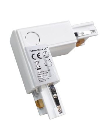 Eko-Light Łącznik Lampy Track Light Biały 3-obwodowy Typ: LD ML7085 - product 2