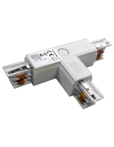 Eko-Light Łącznik Lampy Track Light Biały 3-obwodowy Typ: T DL ML7089 - produkt 2