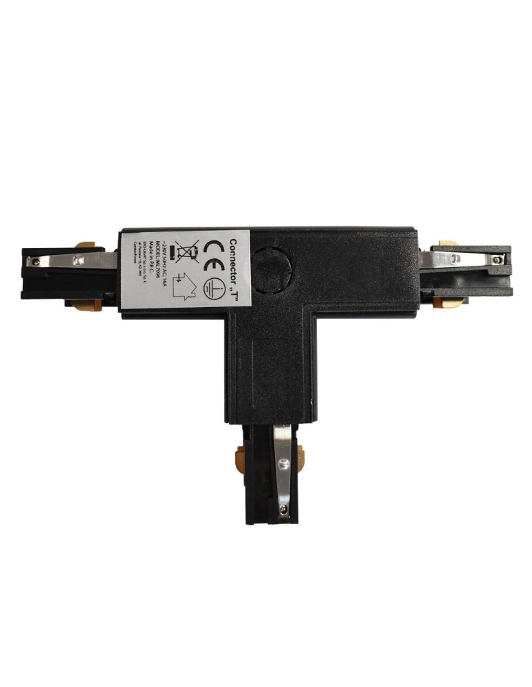 Eko-Light Łącznik Lampy Track Light Czarny 3-obwodowy Typ: T UR ML7096 Eko-Light Łącznik Lampy Track Light Czarny 3-obwodowy Typ: T UR ML7096