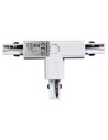 Eko-Light Łącznik Lampy Track Light Biały 3-obwodowy Typ: T UR ML7095