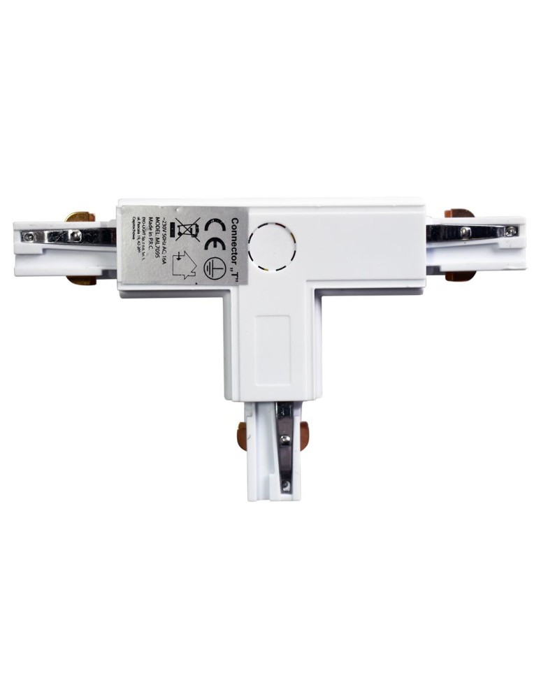 Akcesoria do szynoprzewodów 3 fazowych - Eko-Light Łącznik Lampy Track Light Biały 3-obwodowy Typ: T UR ML7095 - product kolory-swiatla.pl 3