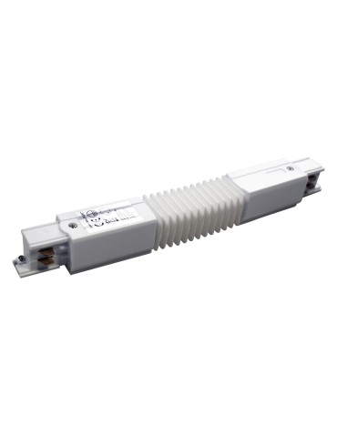 Eko-Light Łącznik Lampy Track Light Biały 3-obwodowy Typ: Flexi ML7099
