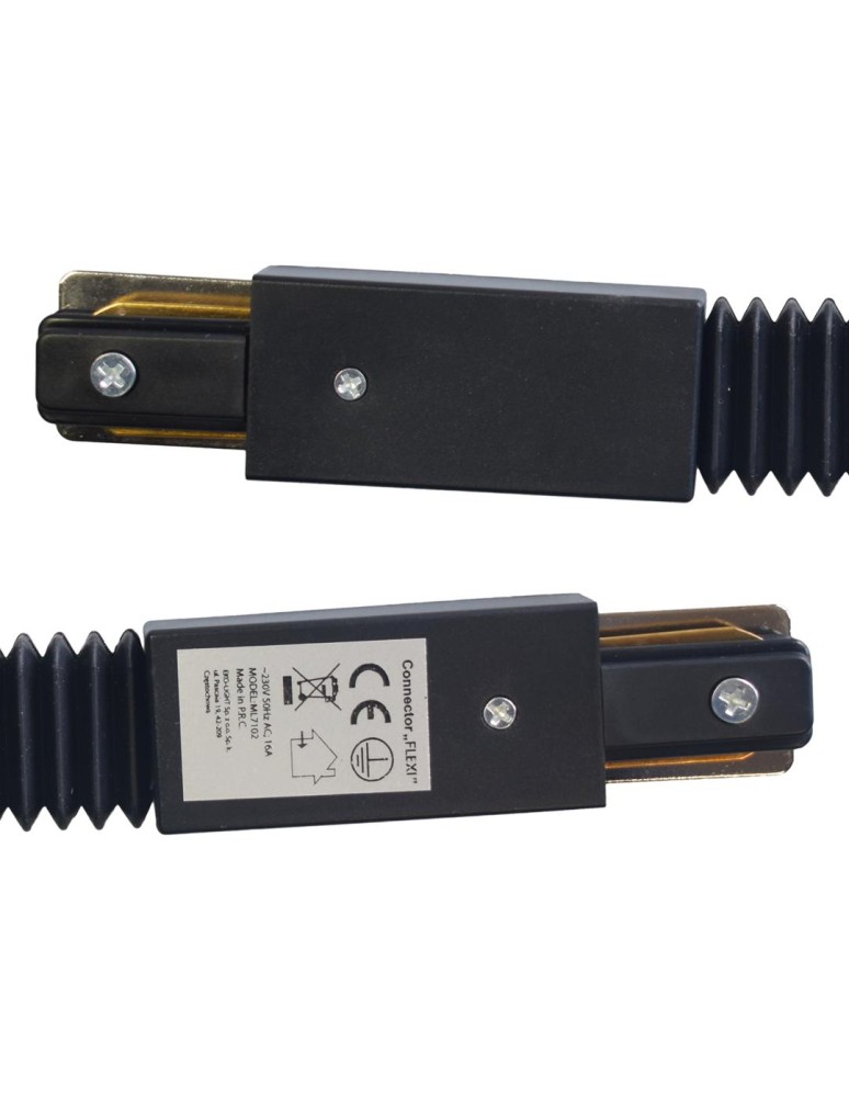 Akcesoria do szynoprzewodów 1 fazowych - Eko-Light Łącznik Lampy Track Light Black Typ: Flexi ML7102 - product kolory-swiatla.pl 2