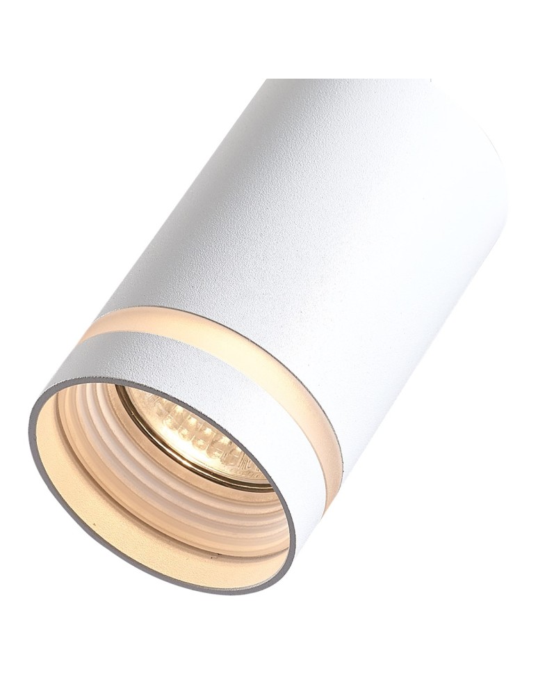 Eko-Light Track Spot Pipe Ring Biały 1xGU10 ML7668 Eko-Light Track Spot Pipe Ring Biały 1xGU10 ML7668