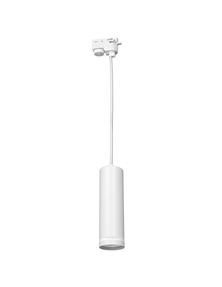 Eko-Light Pipe Ring Track Pendant Light White 1xGU10 ML7672 Eko-Light Pipe Ring Track Pendant Light White 1xGU10 ML7672