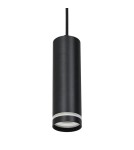 Eko-Light Pipe Ring Track Pendant Light Black 1xGU10 ML7673 Eko-Light Pipe Ring Track Pendant Light Black 1xGU10 ML7673