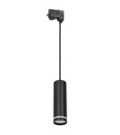 Lampy do szynoprzewodów 3 fazowych - Eko-Light Oprawa Pipe Ring Track Zwis Czarny 1xGU10 3-obwodowy ML7675 - product 1