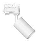 Lampy do szynoprzewodów 3 fazowych - Eko-Light Track Spot Pipe Biały 1xGU10 3-obwodowy ML7678 - product 1