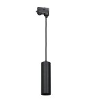 Lampy do szynoprzewodów 3 fazowych - Eko-Light Oprawa Pipe Track Zwis Czarny 1xGU10 3-obwodowy ML7683 - product 1
