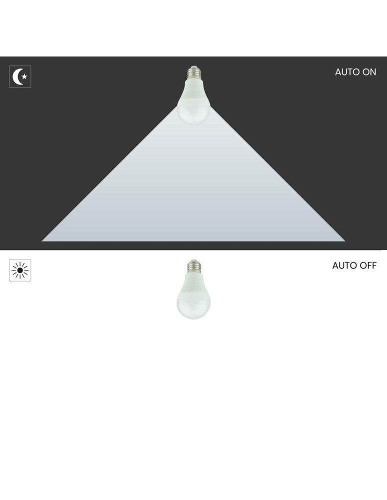 Eko-Light Żarówka LED 9W A60 E27 3000K Zmierzchowa EK8048 Eko-Light Żarówka LED 9W A60 E27 3000K Zmierzchowa EK8048