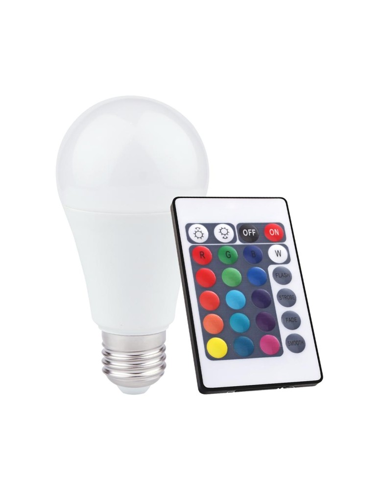 Eko-Light Żarówka LED 10W A60 E27 RGB + Pilot EK8049 Eko-Light Żarówka LED 10W A60 E27 RGB + Pilot EK8049