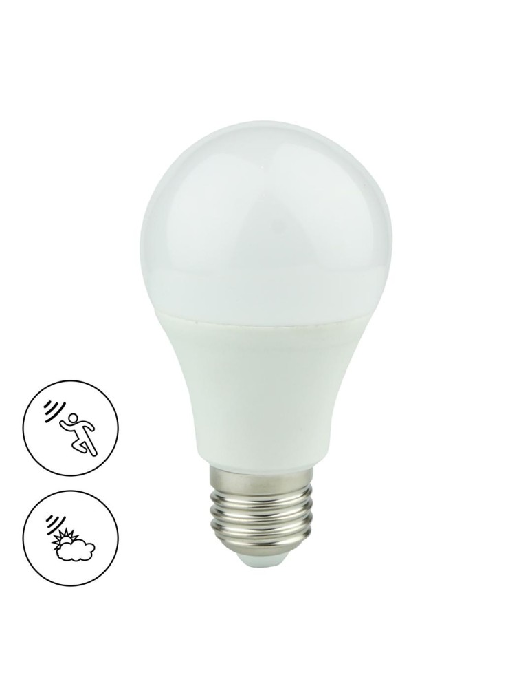 Eko-Light Żarówka LED 9W A60 E27 3000K Zmierzchowo-Ruchowa EK8046 Eko-Light Żarówka LED 9W A60 E27 3000K Zmierzchowo-Ruchowa EK8046