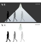Eko-Light Żarówka LED 9W A60 E27 3000K Zmierzchowo-Ruchowa EK8046 Eko-Light Żarówka LED 9W A60 E27 3000K Zmierzchowo-Ruchowa EK8046