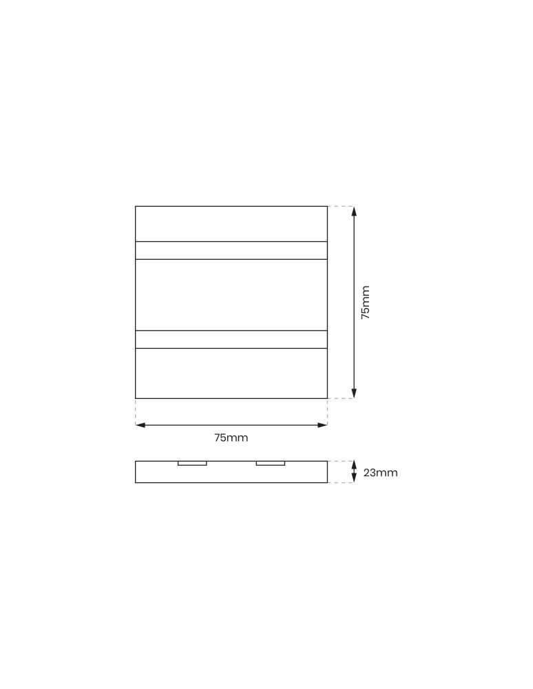 Eko-Light VOX BLACK Barwa Neutralna 4000K EKS610 Eko-Light VOX BLACK Barwa Neutralna 4000K EKS610