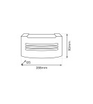 Kinkiety zewnętrzne - Eko-Light Kinkiet Maxim 1xE27 IP54 EKO0736 - product 3