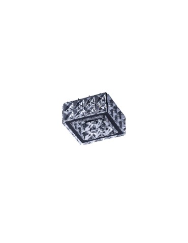 Azzardo ESTER SQUARE 2 1xGU10 Czarny Wpuszczana AZ4414 - product 2