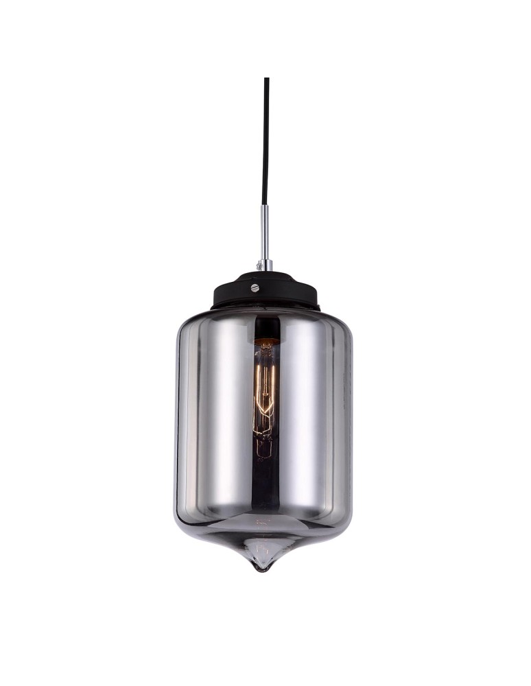 Lampy wiszące - ITALUX Tube Wisząca dymiona 1xE27 MDM2095/1 A - produkt kolory-swiatla.pl 1