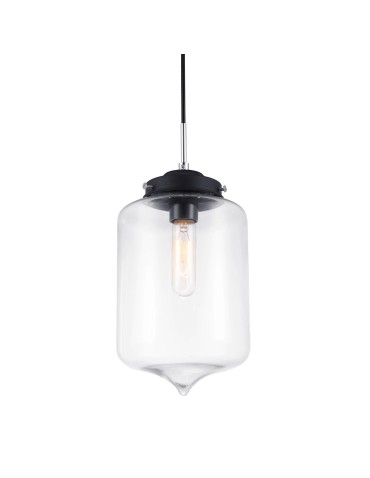 ITALUX Tube Wisząca przezroczysta 1xE27 MDM2095/1 B
