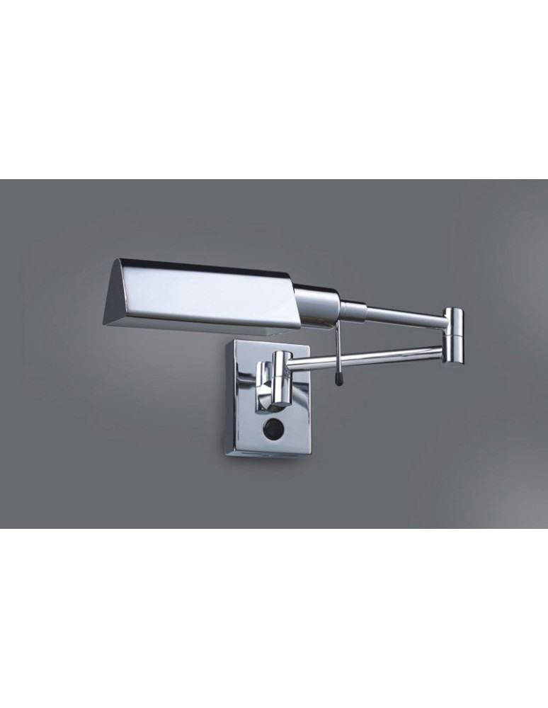 Kinkiety do czytania - ITALUX Senti Kinkiet Chrom 1xE14 3101/1 Chrom - produkt kolory-swiatla.pl 1