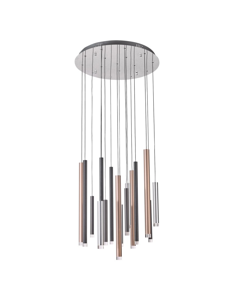 Lampy wiszące LED - ITALUX Reyna Wisząca LED 64W 4598lm 3000K MD17077-16A - produkt kolory-swiatla.pl 1