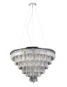 Azzardo KALABRIA XL PENDANT 12xG9 2w1 Sufitowa lub Wisząca Przeźroczysty AZ2926