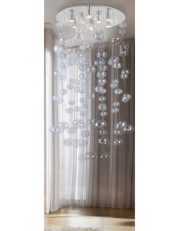 Azzardo LUVIA XL CLEAR 9xGU10 Sufitowa/Wisząca Przeźroczysty AZ2573 - produkt 2