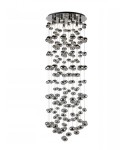 Lampy sufitowe glamour - Azzardo LUVIA XL CHROME 9xGU10 Sufitowa/Wisząca Chrom AZ2574 - product 1