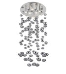 Lampy sufitowe glamour - Azzardo LUVIA XL CHROME 9xGU10 Sufitowa/Wisząca Chrom AZ2574 - product 3