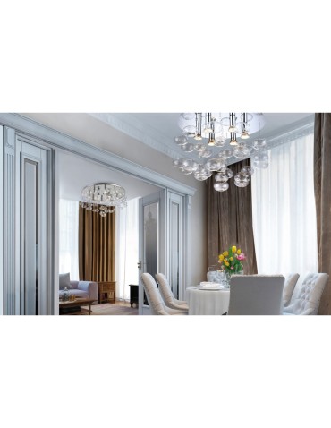 Azzardo LUVIA CLEAR 6xGU10 Sufitowa/Wisząca Przeźroczysty AZ2572 - produkt 2