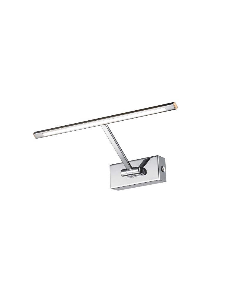 Kinkiety nad obraz - Azzardo MONALISA 34 CHROME 1xLED Ścienna Chrom AZ2641 - produkt kolory-swiatla.pl 1