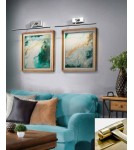 Kinkiety nad obraz - Azzardo MONALISA 46 ANTIQUE 1xLED Ścienna Chrom AZ2644 - produkt 3