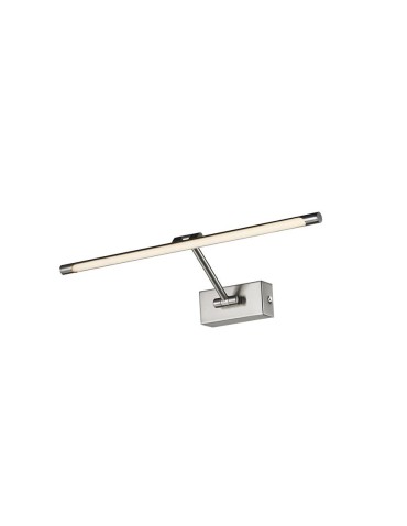 Azzardo DAVINCI 48 SANDY NICKEL 1xLED Ścienna Nikiel Piaskowany AZ2649