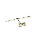 Kinkiety nad obraz - Azzardo DAVINCI 48 GOLDEN 1xLED Ścienna Złoty AZ2650 - produkt 1