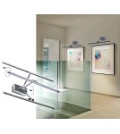 Kinkiety nad obraz - Azzardo DAVINCI 58 CHROME 1xLED Ścienna Chrom AZ2652 - produkt 3
