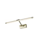 Kinkiety nad obraz - Azzardo DAVINCI 58 GOLDEN 1xLED Ścienna Złoty AZ2654 - produkt 1