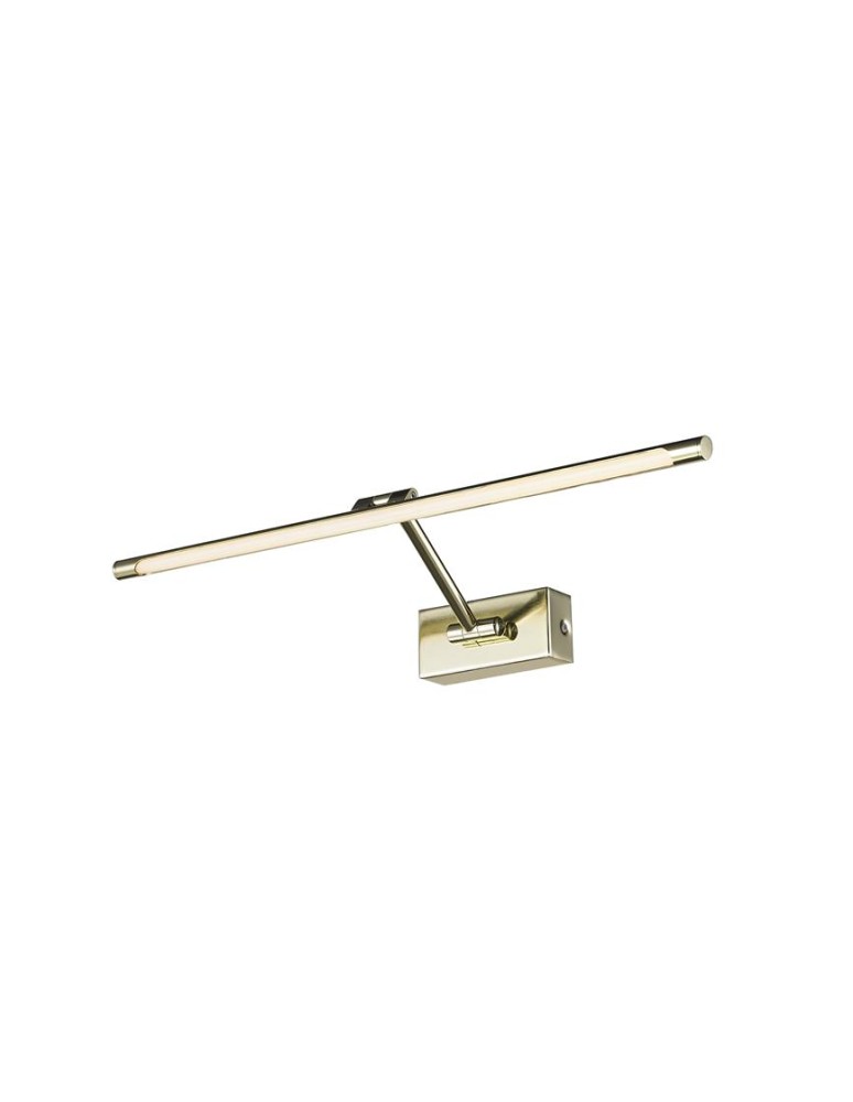 Kinkiety nad obraz - Azzardo DAVINCI 58 GOLDEN 1xLED Ścienna Złoty AZ2654 - produkt kolory-swiatla.pl 1