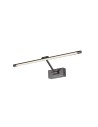 Azzardo DAVINCI 58 BLACK CHROME 1xLED Ścienna Czarny/Chrom AZ2655